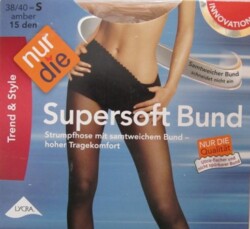 ND Tights Supersoft waist amber 15d S