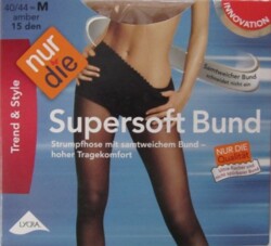 ND Tights Supersoft waist amber 15d M