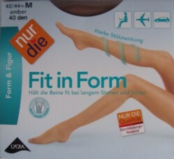 ND ladies tights Fit in Form amber 40d M