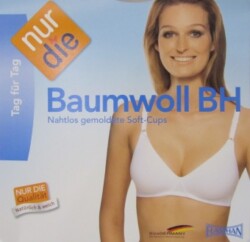 ND Cotton Bra Wireless White 75B