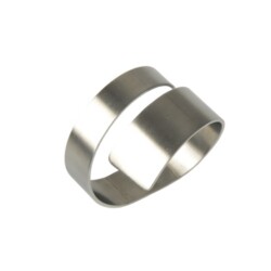 PS 2 serv. rings 5 cm loop s/s