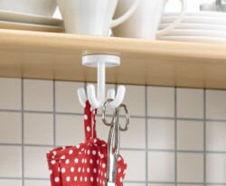4-fold hook for kitchen