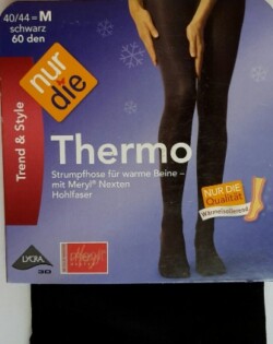 ND ladies Thermo Tights black 60d 40/44M
