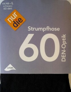 ND 60D Stocking Blk/Gry/Viol 38->48