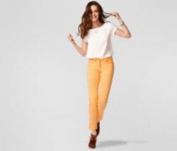 la. jeans  mandarine uni  44
