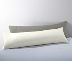 side sleeper pillow cases 2 pcs.  grey