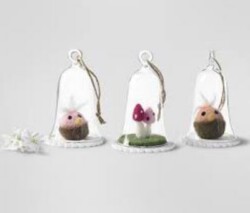 decoration hangers  bell  set of 3