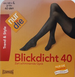 ND la Opaque tights 40D grey 44/48