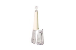 Hand held cheese grater 3 s/s blades