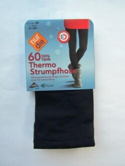 ND Thermal Tights 60d Black/Navy S/M/L