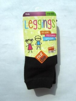 ND Kids leggings black 116-122