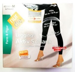 ND ladies leggings active slim black M