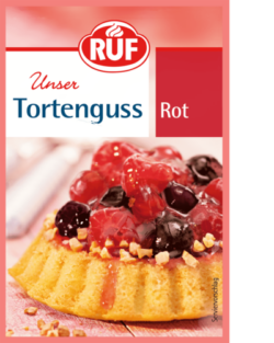 Ruf Tortenguss Rot/cake glaze red 3er(56
