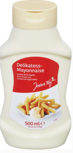 JT Deli Mayonnaise 500ml (12)