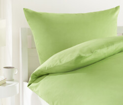 duvet set satin plain singl gree 135x200