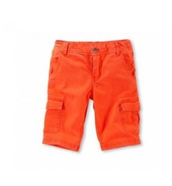 boys bermuda  cargo  orange  110/116