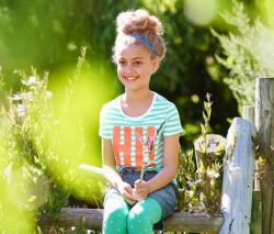 Girls shirt green 158/164