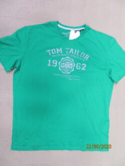 Tom Tailor Green T shirt XXL