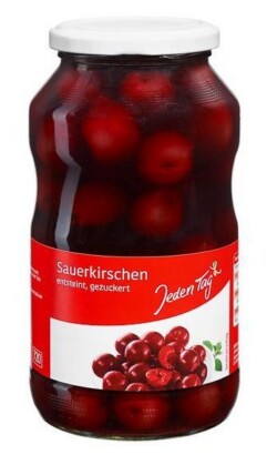 JT Pitted Sour Cherries sweeten720ml(12)