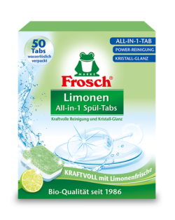 Frosch Dishw.Tabs lemon All in 1 50er(6)