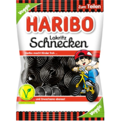 Har.Liqorice Snails 175g (18)