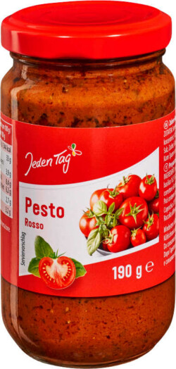 JT tom & basilicum Pesto 190g (12)