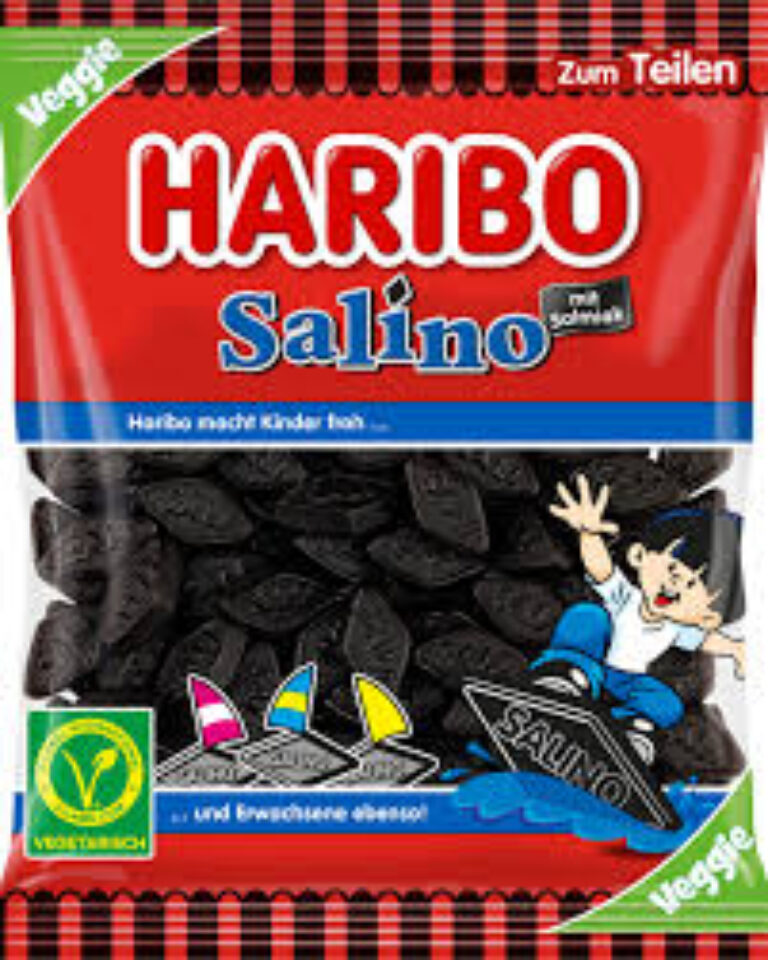 Haribo Salinos Liquorice/Lakritz 175g(22