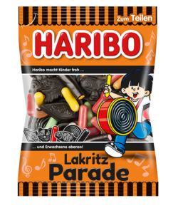 Haribo Liquorice/Lakritz Parade 175g (36