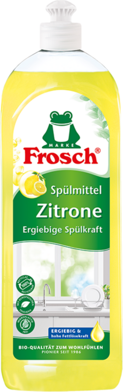 Frosch dishwashing Liq. Lemon 750ml (10)