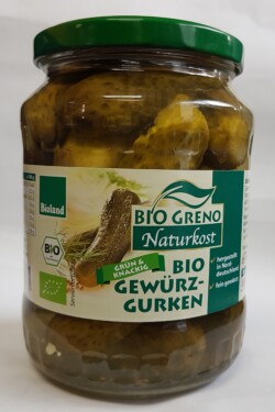 BG organic gherkins 720ml (6)
