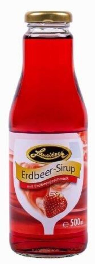 Laus Strawberry Syrup 0.5l (6)