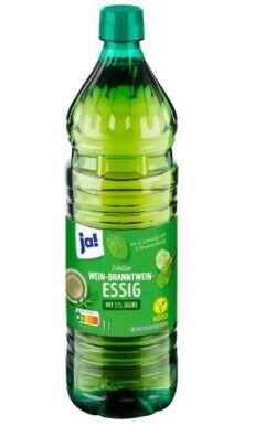 JA Wine spirit Vinegar light 1l (10)