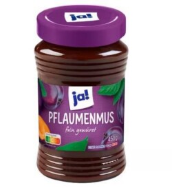 JA Plum Compote/Mus 450gr (10)