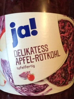 JA Red Cabbage apple 680g (12)