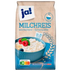 JA Rice Pudding/Milchreis 500g (10)