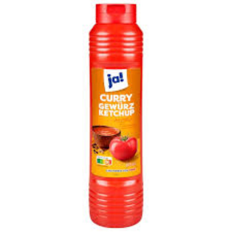 JA Curry Spiced/Gewurz Ketchup 875ml(12)