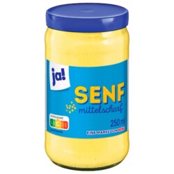 JA Medium Mustard 250ml (15)