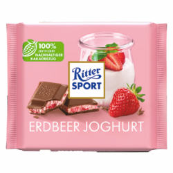 Ritter Sp.Strawberry Joghurt 100g (12)