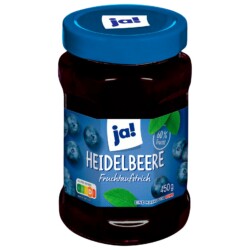 JA Jam Blueberries 60% 450g (10)