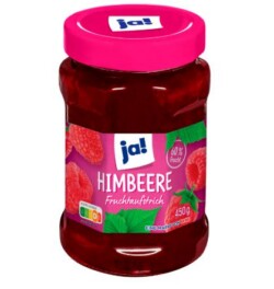 JA Jam Raspberry 60% 450g (10)