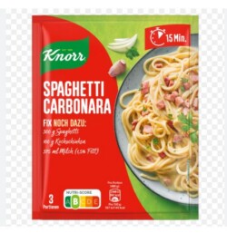 Knorr Fix Spaghetti Carbonara 36g (27)