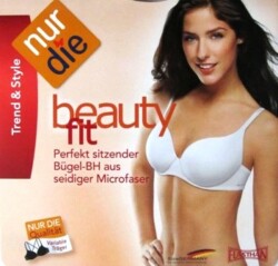 ND Bra Beauty fit underwire white 75 A