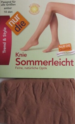ND la summer knee 10d amber 1 size