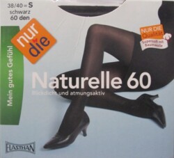 ND Naturelle black 60d 38/40 S